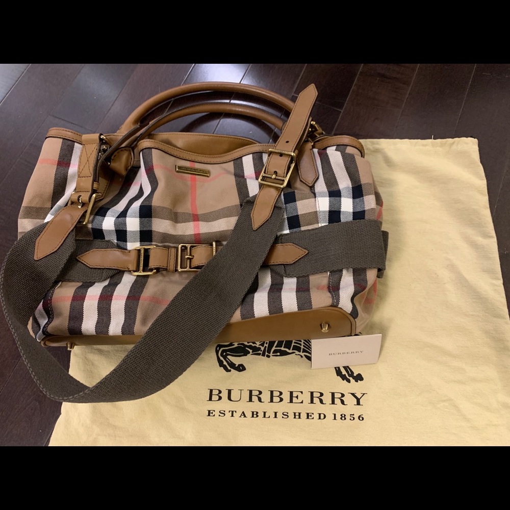 Burberry Prorsum vintage hobo shoulder bag